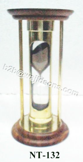 BRASS Nautical Decor Sand Timer