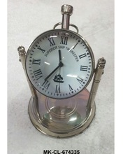 Compass Stand Magnifying Clock