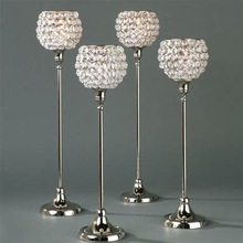 Crystal Diamond Center Piece Candle Holder, for Weddings