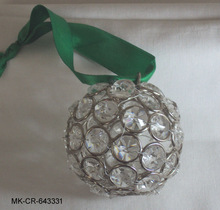 Crystal Diamond Christmas Ornament Ball