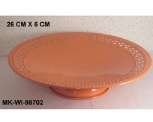 Iron Made Round Cake Platter