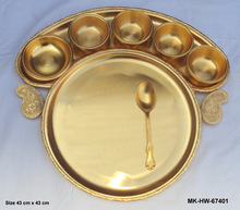 Maharaja Brass Bhojan Thaal