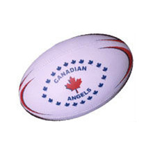 Synthetic Rubber rugby stress ball