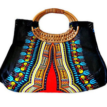African Fabric Clutch Bag
