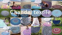 Round Table Cover Yoga Mat, Technics : Handmade