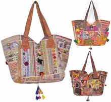 Chandel textile Cotton Fabric shoulder bag purse