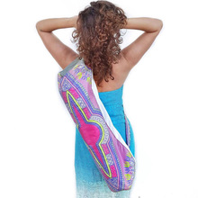 Strap cotton yoga mat