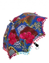 Unisex Cotton Vintage Decor Umbrella