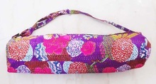  Cotton Fabric Yoga Bag quilted Zipper, Packaging Type : XPORT STANDARD PACKING