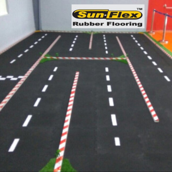 Rubber running track gym flooring, Size : 500mm*500mm/1000mm*1000mm