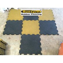  SBR Rubber Tiles Flooring, for Gym, Color : Red Green Blue Black Grey