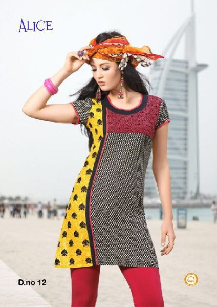 Cotton Printed Kurtis, Gender : Women