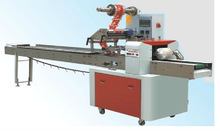 Biscuit packing machine without tray