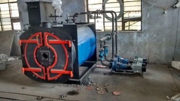 Three Pass Coil Type Packaged Hot Water Boiler