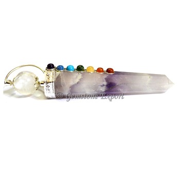 Amethyst Healing Yoga Chakra Wand