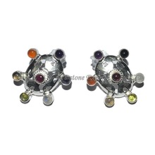 GemstoneExport.com Chakra Earrings, Occasion : Anniversary, Engagement, Gift, Party, Wedding