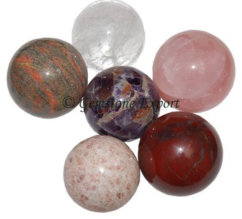 Mix Gemstone Spheres
