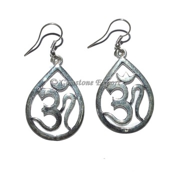 GemstoneExport.com Om Earrings, Occasion : Anniversary, Engagement, Gift, Party, Wedding