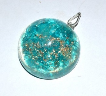 Gemstoneexport.com Orgone Round Supphire Pendants