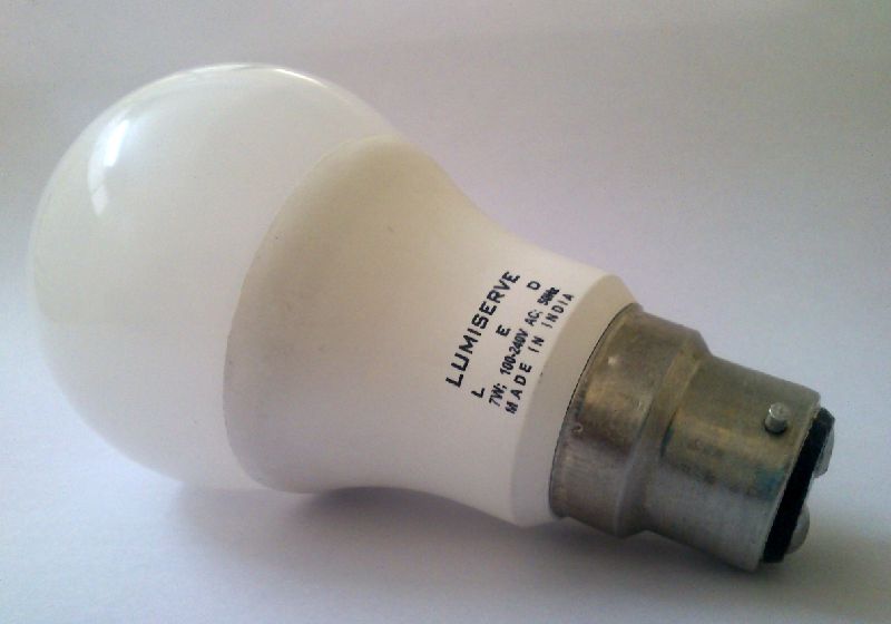 Aluminium + Polycarbonate 7W LED Bulb