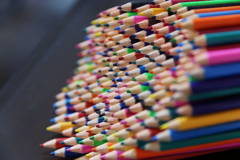 Coloured Pencils by Universal stationary Manufacturing company ...