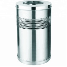 Stainless Steel Airport Bin, for Outdoor, Feature : Stocked