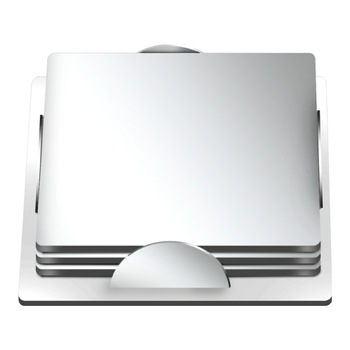 Stainless Steel Square Bar Coaster