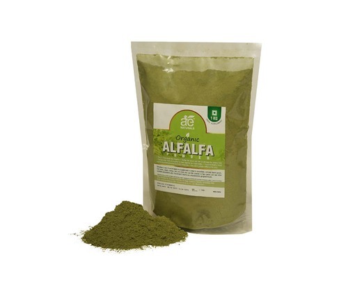 Natural Alfalfa Leaf Powder, For Medicines Products, Packaging Type : Plastic Packet