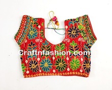 Banjara gypsy Blouse, Technics : Embroidered