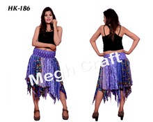 Rayon Designer Rumal Skirt, Feature : Anti-pilling, Anti-Static, Anti-wrinkle, Breathable, Eco-Friendly