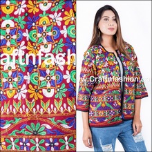 Gujarati Banjara Jacket, Technics : Embroidered