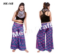 Hippie Style Belly Trousers Skirt