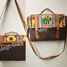 Kutch Embroidery Laptop Bag, Gender : Women