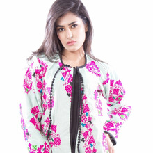 Kutchi Embroidered Cotton Jacket, Feature : Breathable, Eco-Friendly, Plus Size