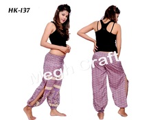 MEGH CRAFT 100% cotton Long Palazzo Trouser, Gender : Adults