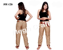 MEGH CRAFT 100% cotton palazzo pants, Technics : Printed