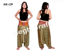 Rayon Printed Harem Trousers, Specialities : Anti-pilling, Anti-Static, Anti-wrinkle, Breathable, Eco-Friendly