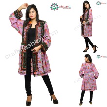 Regular Tribal Gypsy Style Balochi Jacket, Technics : Embroidered