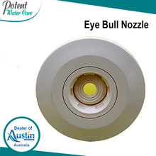 Plastic Austin Eye Bull Nozzle, Color : White, Black, blue