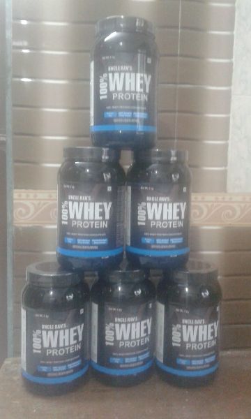 Whey Protein, for Weight Gain, Packaging Type : Plastic Box, Plastic Bucket, Plastic Jar, Tin