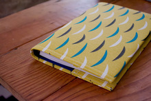 Cotton canvas printed fabric covered journals, for Promotion