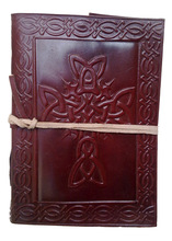 custom made leather journals with celtic themes for gifts