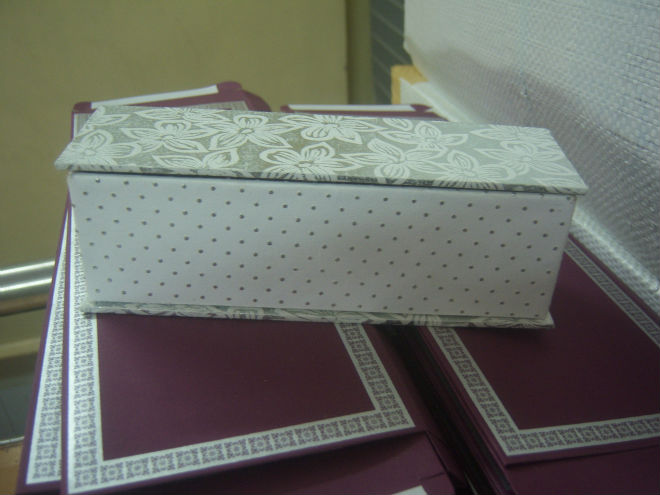 Empty Scroll Boxes for Wedding Invitation Designers
