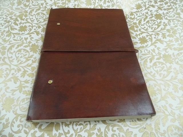 Simple A 4 Size Pure Leather Journals
