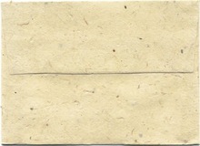 Straw Husk Handmade Paper Envelopes