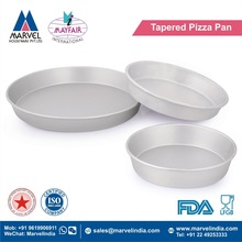 Aluminium Tapered Pizza Pan, Feature : Eco-Friendly, Stocked, Durable