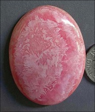 Coszcalt Exports Rhodochrosite Cabochon Loose Gemstones, Gemstone Color : pink