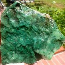 Verdite Gemstone Rough Raw Material Natural Stone