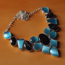 Blue Monalisa Necklace