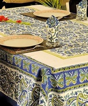 Hand Block Printed Table Linen cloth, for Home, Technics : Handmade